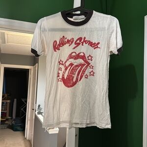 Daydreamer Rolling Stones Star Tongue Graphic Tee